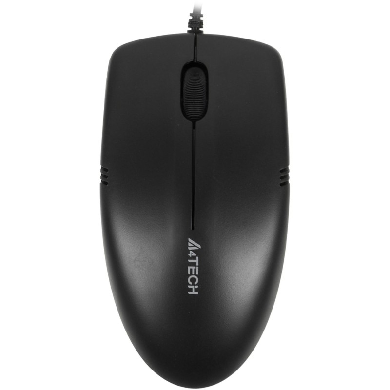 Мышь компьютерная A4Tech OP-530NUS черный (1200dpi) silent USB/3but