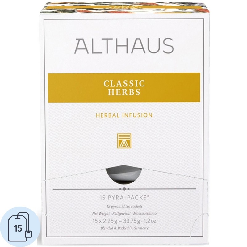 Чай Althaus Classic Herbs травяной, 15пак TALTHL-P00009