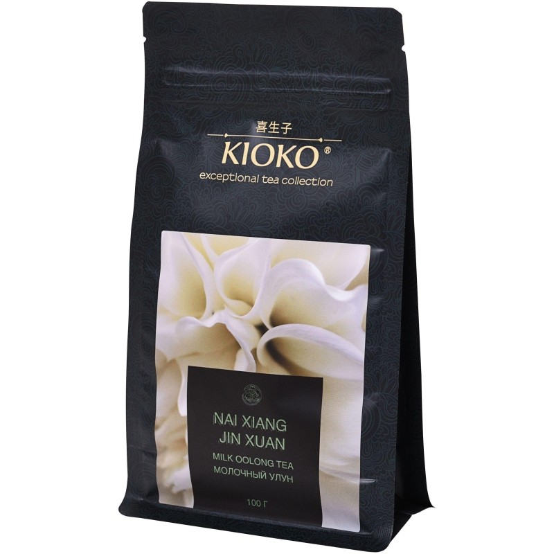Чай KIOKO NAI XIANG JIN XUAN зеленый Молочный улун, 100г