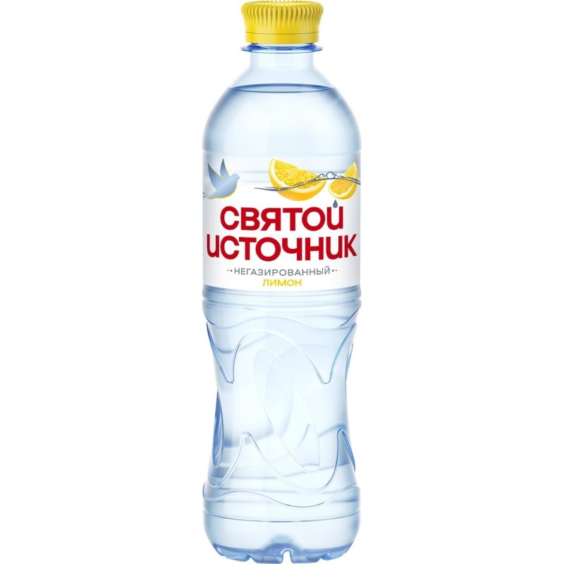 Вода питьевая негаз.Святой источник со вкусом Лимона 0,5л