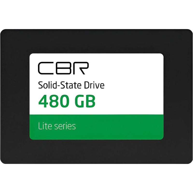 SSD накопитель CBR Lite 480GB, 2.5, SATA, 3D TLC NAND(SSD-480GB-2.5-LT22)