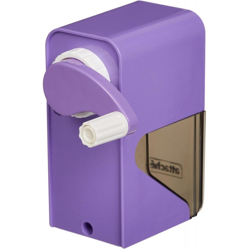Точилка механическая Attache Bright Colours,авто-фиксация карандаша,фиолет