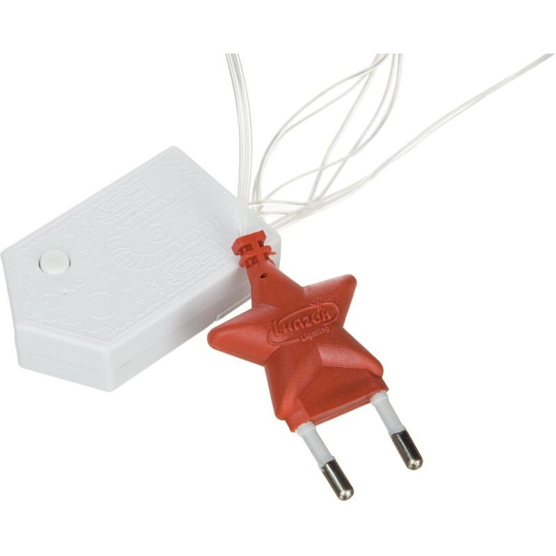 Гирлянда светодиодная Бахрома 3 х 0.5 м , IP20,80 LED, бел, 8 реж, 3556845