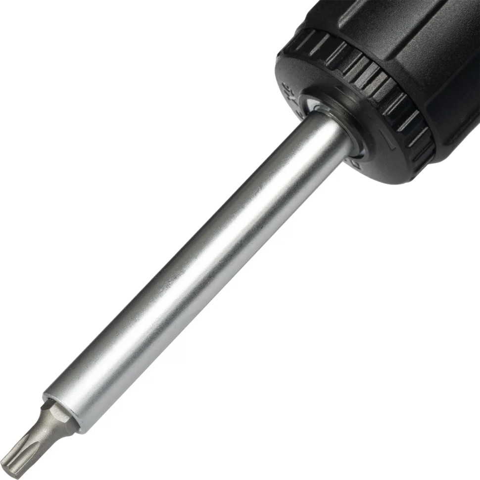 Отвертка Topfort со встроенной трещоткой 5Х и битами 13 предм (569G212) Отвертка Topfort со встроенной трещоткой 5Х и битами 13 предм (569G212)