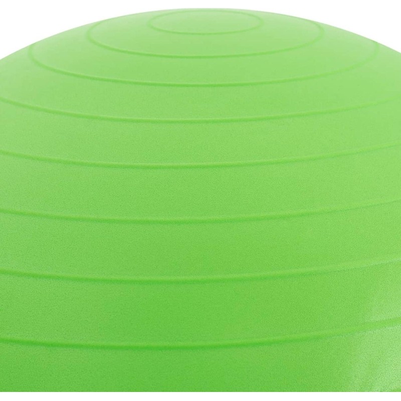 Фитбол STARFIT GB-109 55см,0,9кг, антивзрыв, с ручн насосом,зел,УТ-00020818