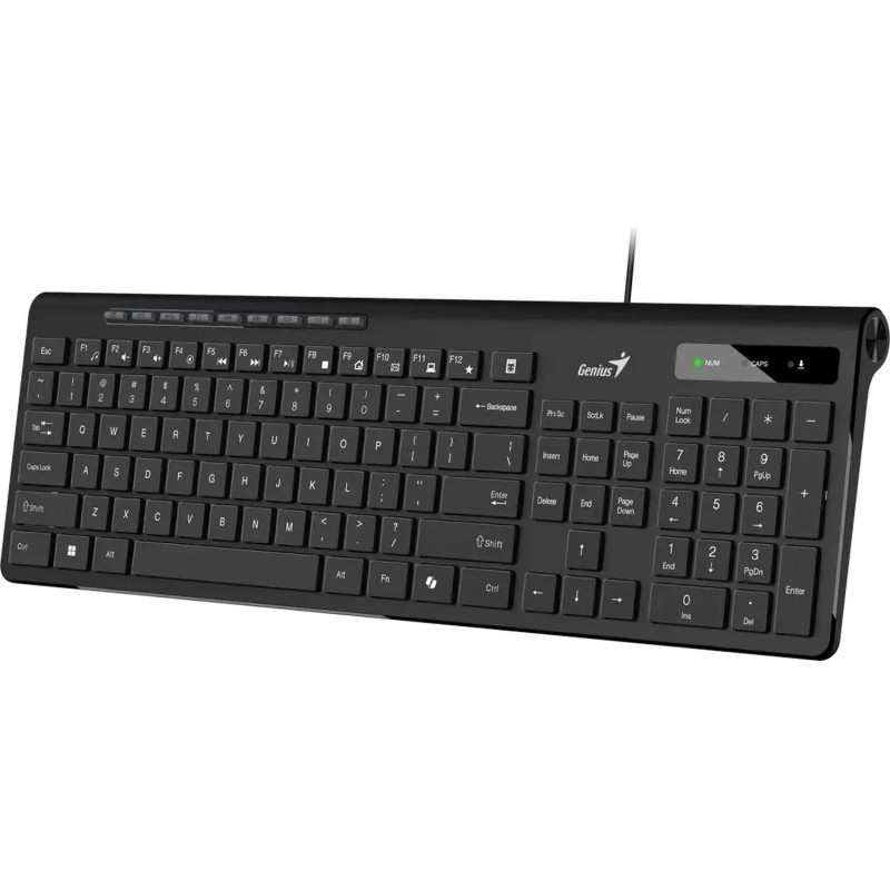 Клавиатура Genius проводн. SlimStar 230II черный