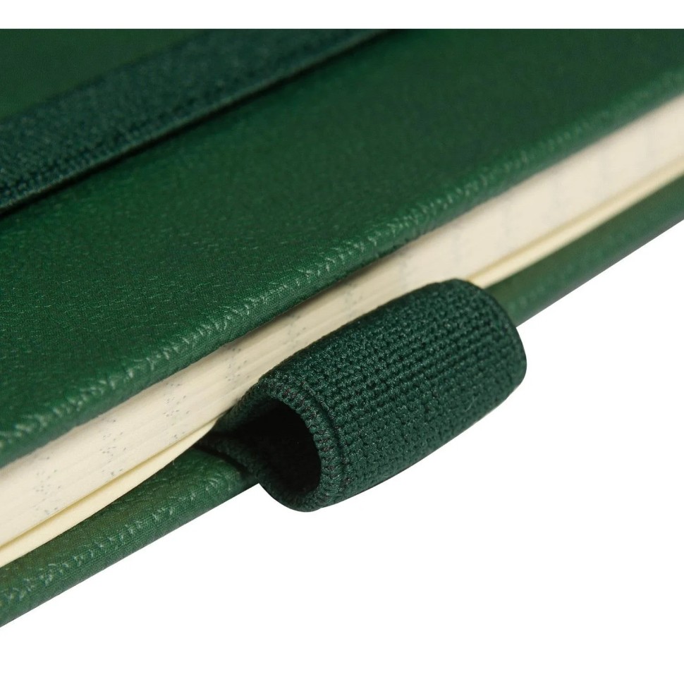 Блокнот А5 80л Bruno Visconti CITY на резинке зеленый 3-698/04