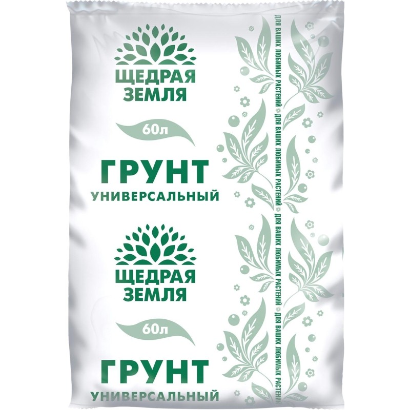 Грунт универсальный Щедрая земля НЦС 60л Тп0101ЩЕД1
