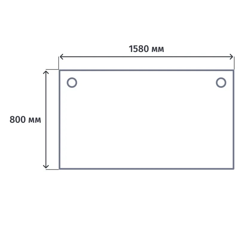Стол ONIX-О О на металлокаркасе O.MO-SP-4.8 аризона дуб/антрацит Ш1580