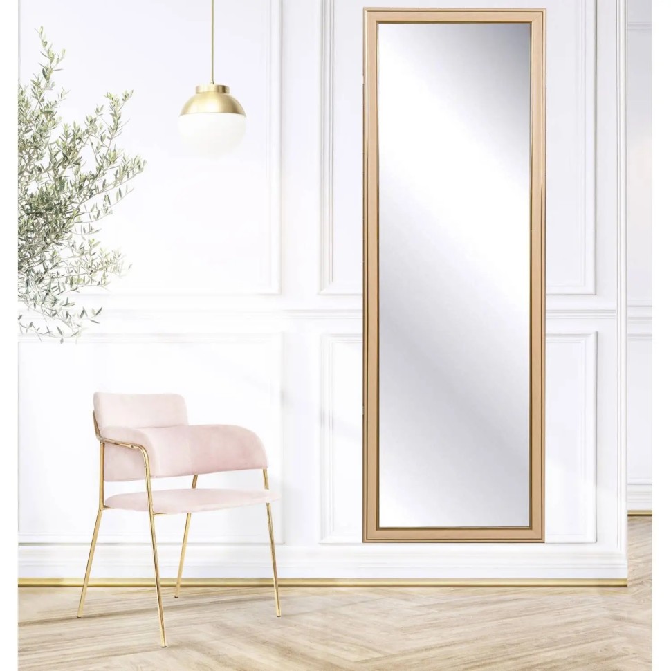 Зеркало МГЛ_ настенное 120Б (400x1200) багет ПВХ дуб Зеркало МГЛ_ настенное 120Б (400x1200) багет ПВХ дуб