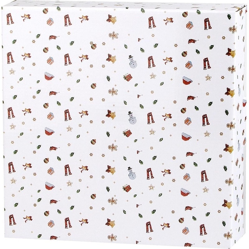 Блюдо Magic of Christmas 26,5x26,5x4см (фарфор) (уп/12шт),НГ N0880121