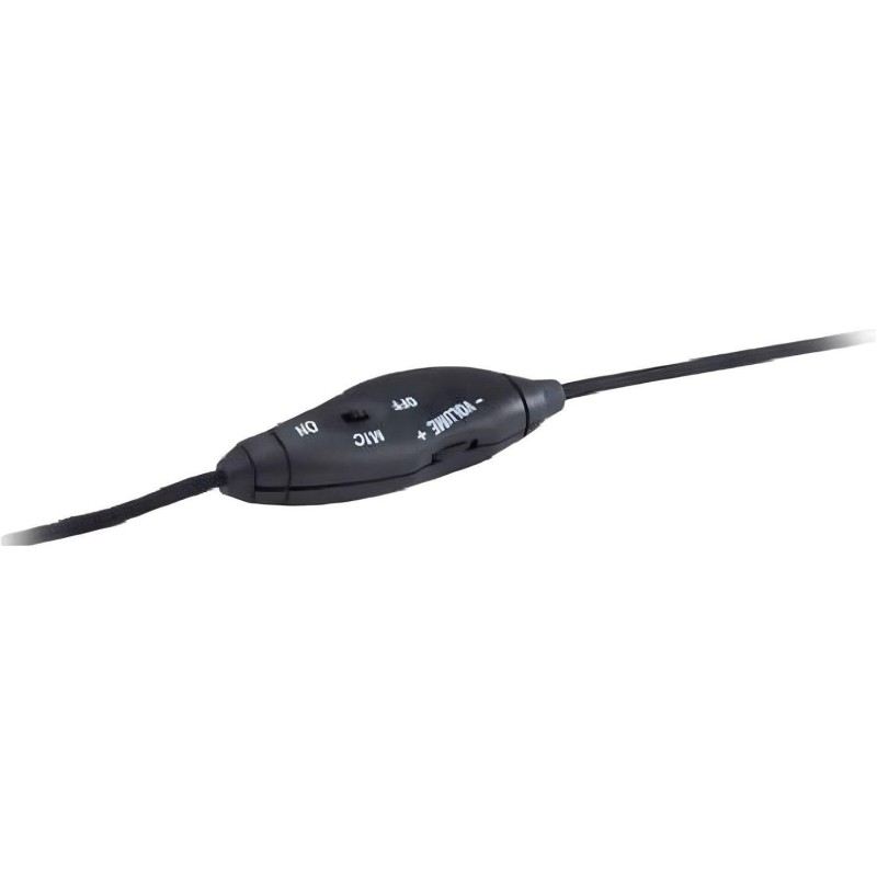 Гарнитура компьютерная Genius HS-04SU, кабель 1.8м., черный