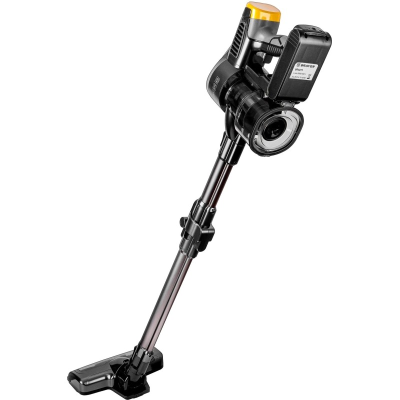 Пылесос BRAYER 4273BR,вертикальный,350Вт,BLDCмотор,всасыв23кПа,0,8л,3реж