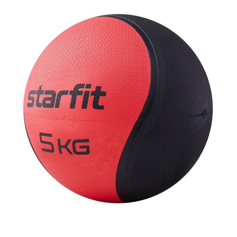 Медбол высокой плотности STARFIT GB-702 5 кг, красный,УТ-00018938
