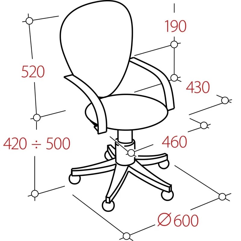 Кресло VT_Chairman 696 синий TW-10/TW-05, белый пластик