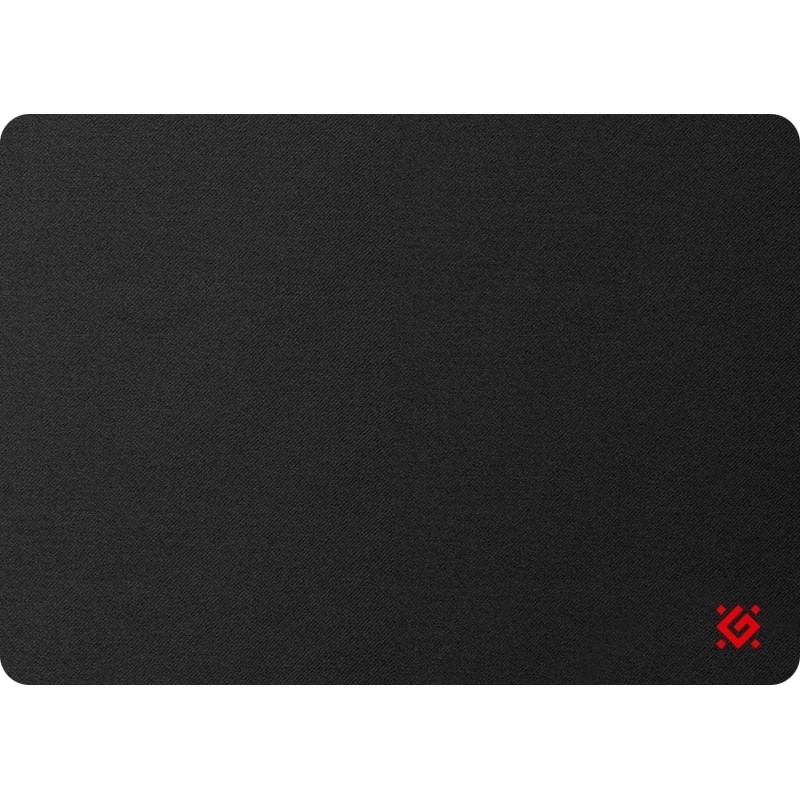 Коврик для мыши Defender Black S 250x350x3 мм, игровой ткань+резина (50017)