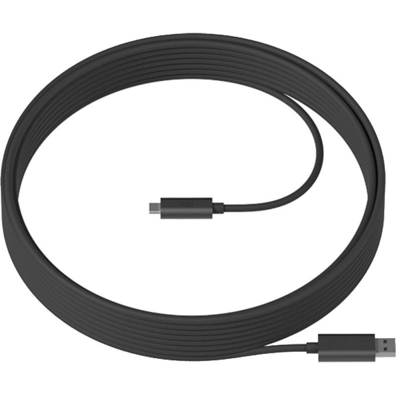 Кабель Logitech Strong USB 3.1 Cable 10M (939-001799)