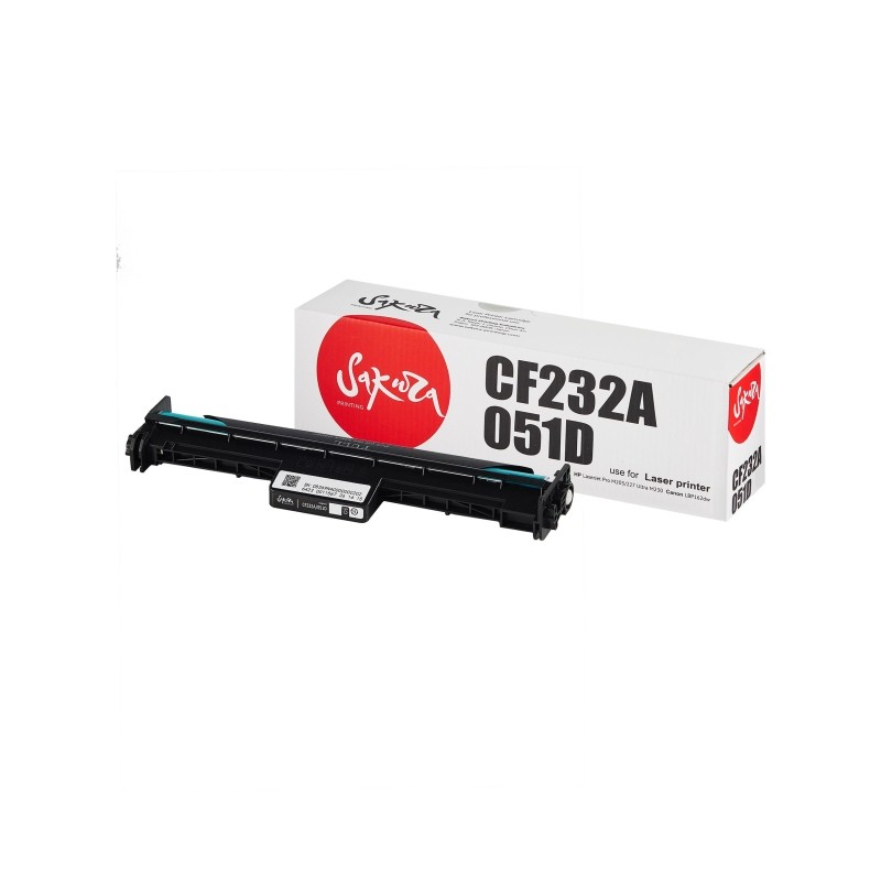 Драм-картридж универсальный Sakura CF232A/051D чер.для HP/Canon