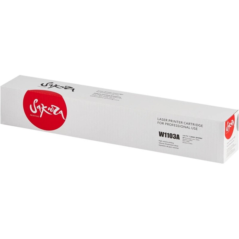 Комплект заправочный Sakura W1103A SAW1103A для HP черный совместимый