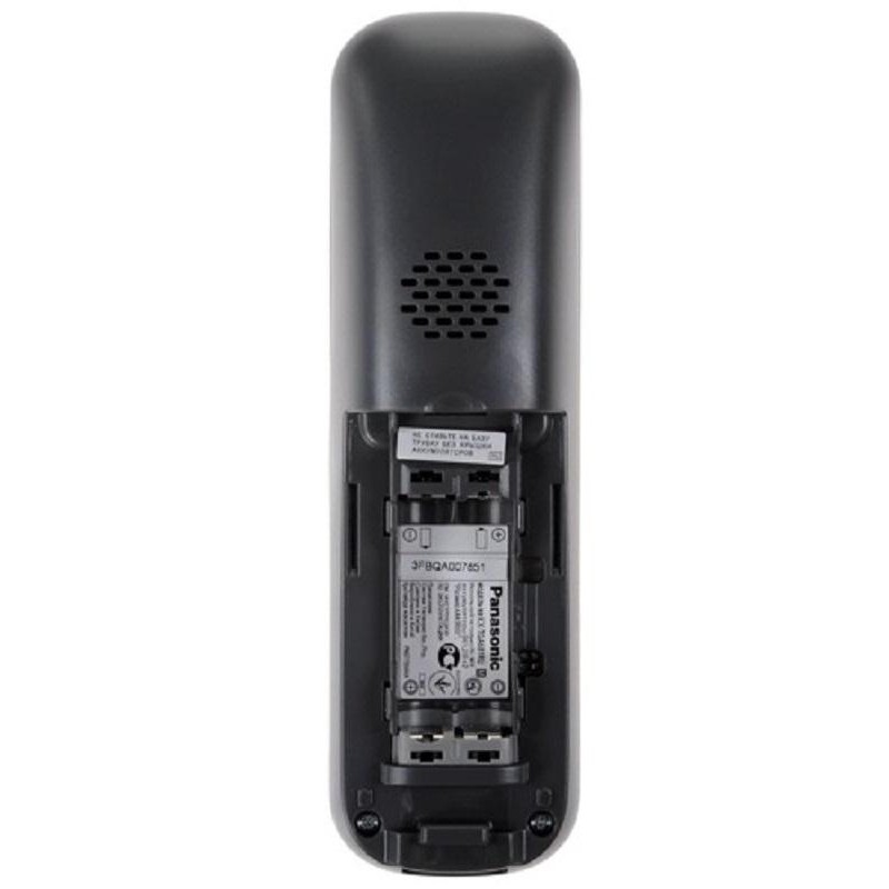 Радиотелефон Dect Panasonic KX-TG6811RUM серый металлик АОН