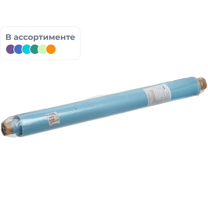 Клеенка подкладная с ПВХ покрытием рулон 25м.п. арт.0032 цвет в ассорт