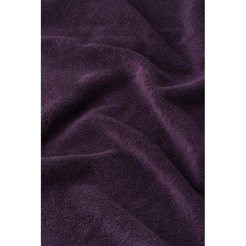 Набор полотенец махровых 2 шт (50x80, 70x130) HOME COLLECTION, сливовый