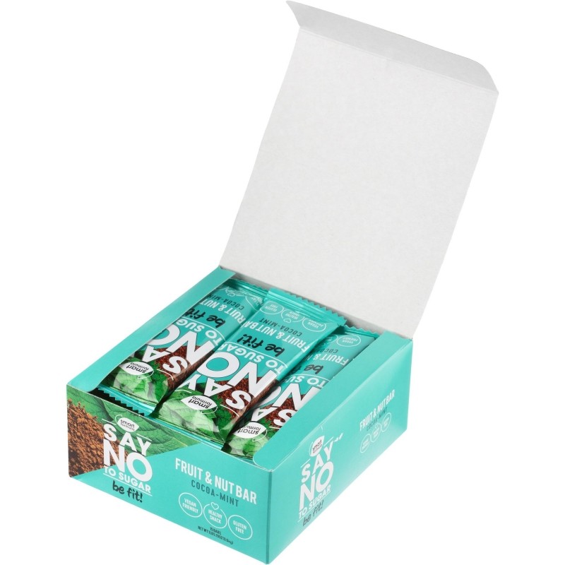 Батончик мюсли Smart Formulа фруктовый Cocoa-mint, 15штx40г/уп (ОС1245)