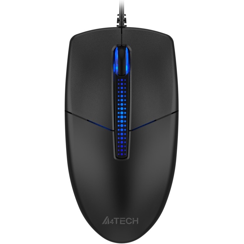 Мышь компьютерная A4Tech N-530 черный оптическая (1200dpi) USB (3but)