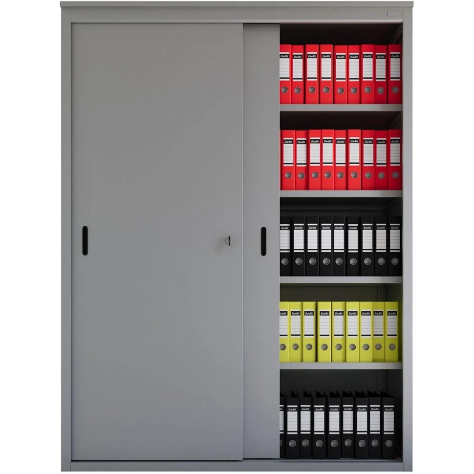 Шкаф-купе металлический MZ_AL2015 д/бумаг, 1500х450х2000 Шкаф-купе металлический MZ_AL2015 д/бумаг, 1500х450х2000