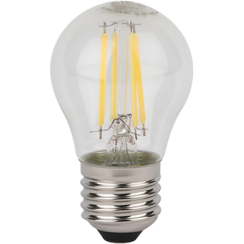 Лампа светодиодная OSRAM LSCLP60 5W/840 230VFILCL E27 FS1