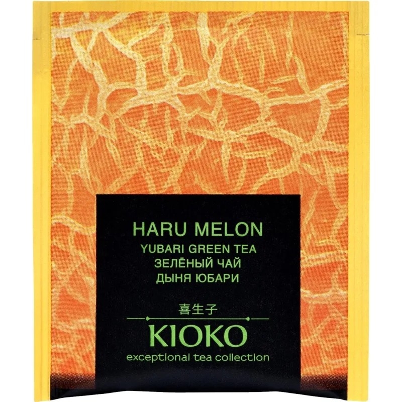 Чай Kioko Haru Melon зелёный с ароматом дыни 25пакx2г