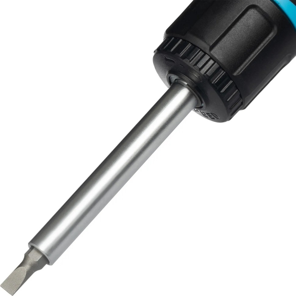 Отвертка складная Topfort со встроен.трещоткой 5Х и бит 13 пред наб(576113) Отвертка складная Topfort со встроен.трещоткой 5Х и бит 13 пред наб(576113)