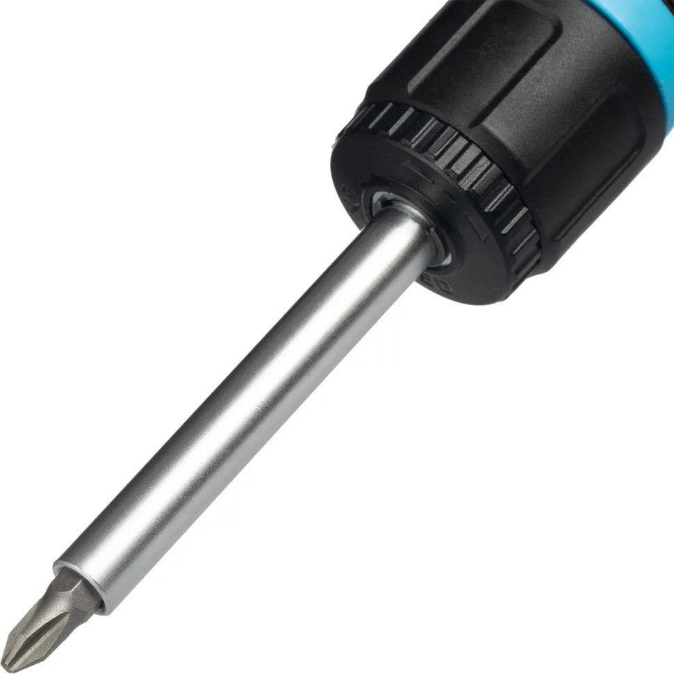 Отвертка складная Topfort со встроен.трещоткой 5Х и бит 13 пред наб(576113) Отвертка складная Topfort со встроен.трещоткой 5Х и бит 13 пред наб(576113)