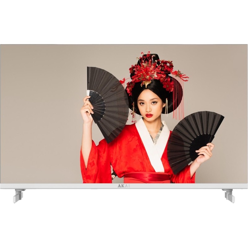 Телевизор AKAI TA43BU502 UHD Смарт 43 дюйма, белый (Android)