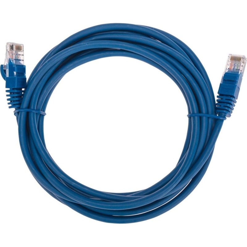 Патч-корд REXANT (02-0104-3) U/UTP, CAT 5e, 26AWG, LSZH, синий, 3м