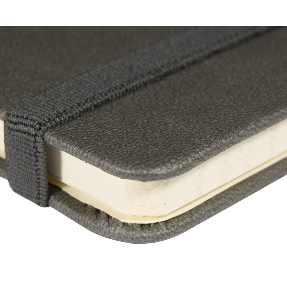 Блокнот А5 80л Bruno Visconti CITY на резинке серый 3-698/07