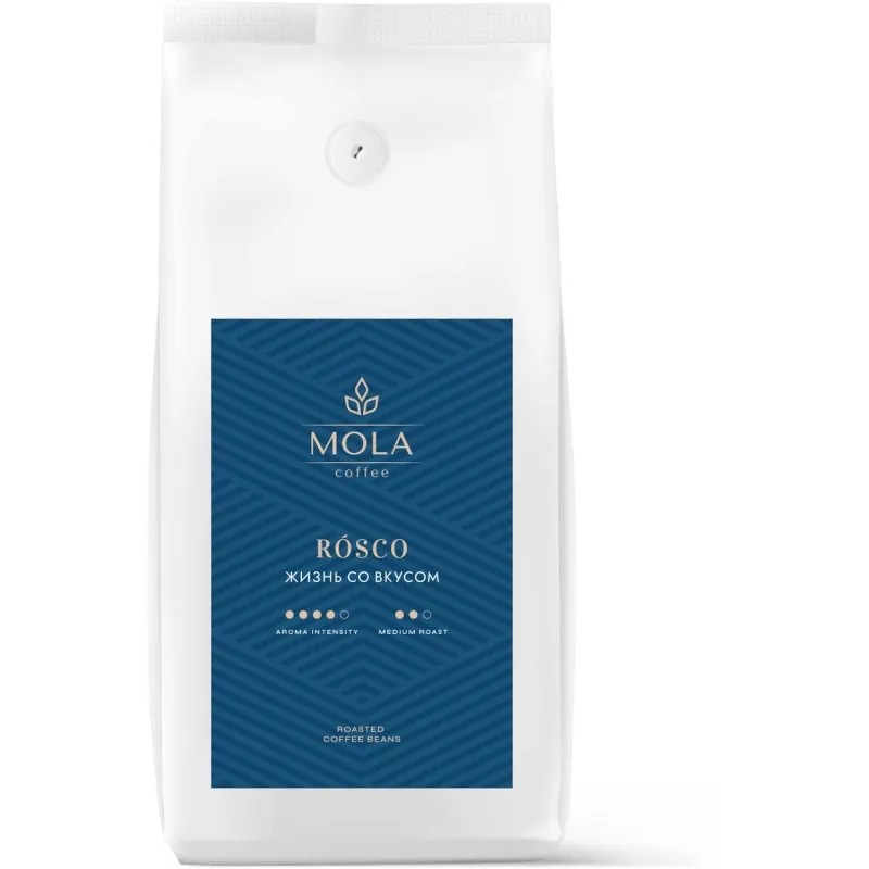 Кофе Mola Rosco в зернах, 1кг