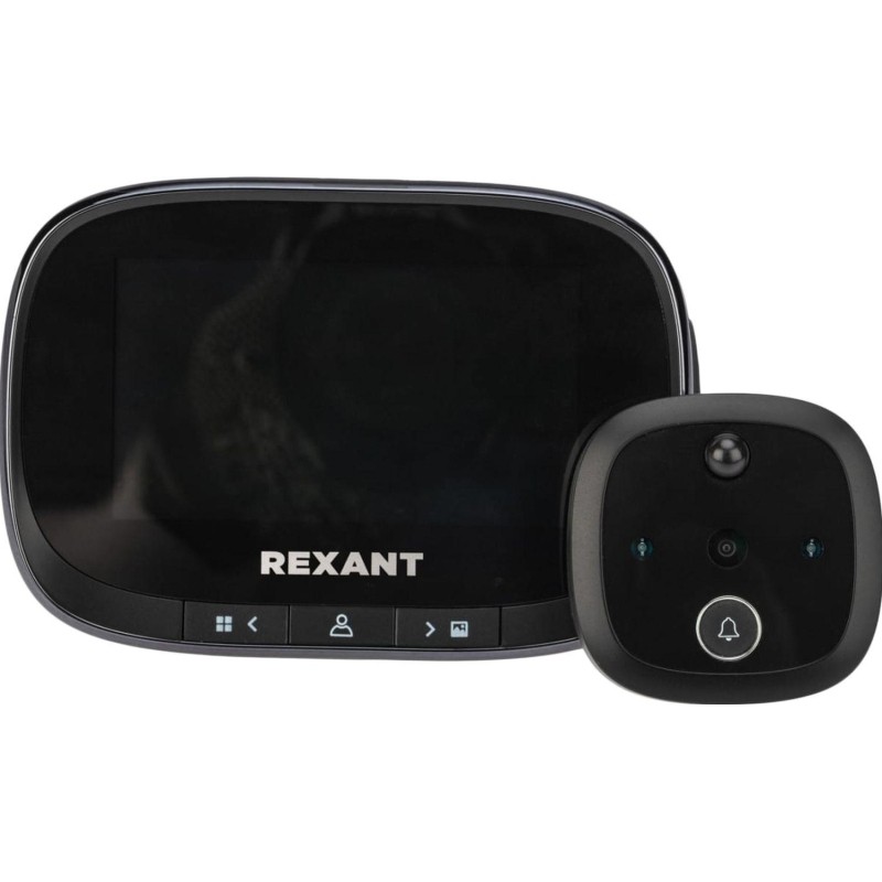 Видеоглазок дверной с дисплеем 4.3 Rexant с функц. записи вид./фот по движ
