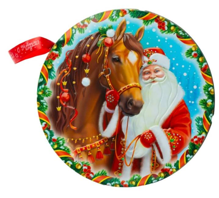 Новогодний сладкий подарок Новогодняя встреча Жесть 1200 грамм, K008