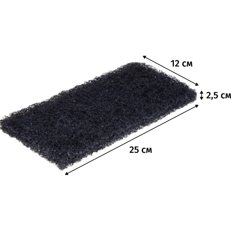 Пад ручной Блок абразивный Т615 Black 120х250