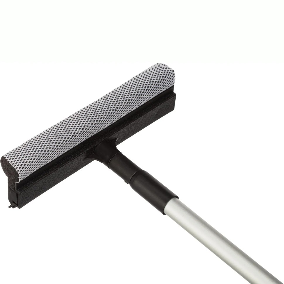 Швабра для мытья окон губка+сгон 25см+ телеск.ручка 120см Швабра для мытья окон губка+сгон 25см+ телеск.ручка 120см