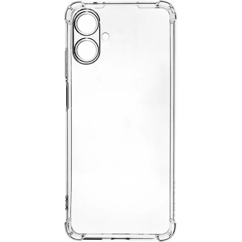 Чехол накладка PERO силикон для Samsung A07 прозрачный усиленный