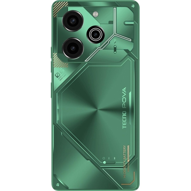 Смартфон Tecno Pova 6 Pro 5G 256Gb 12Gb зеленый