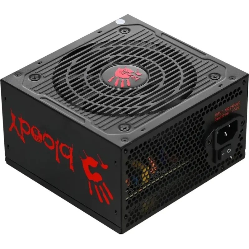 Блок питания Bloody (BD-PS550B)ATX 80+(20+4pin) APFC 120/fan 6xSATA RTL