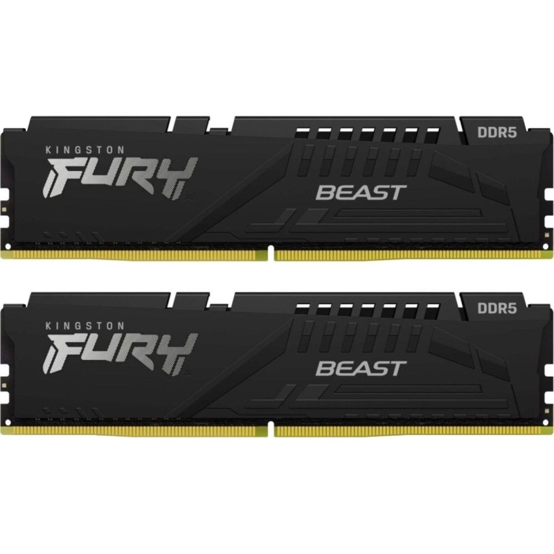 Модуль памяти Kingston FURY DDR5 DIMM 16GB(2x8Gb) 5600Мгц(KF556C40BBK2-16)