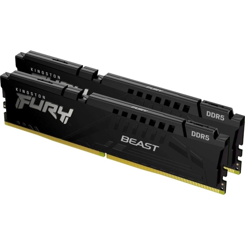 Модуль памяти Kingston FURY DDR5 DIMM 16GB(2x8Gb) 5600Мгц(KF556C40BBK2-16)