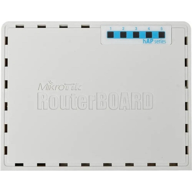 Точка доступа wi-fi MikroTik hAP (RB951UI-2ND) 650MHz, 64MB, 5xLAN