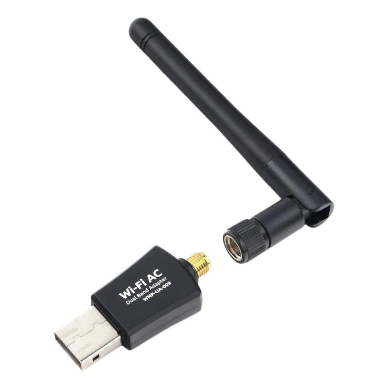 Сетевой адаптер Wi-Fi USB-адаптер Gembird, 600 Мбит,802.11b/g/n/ac/а