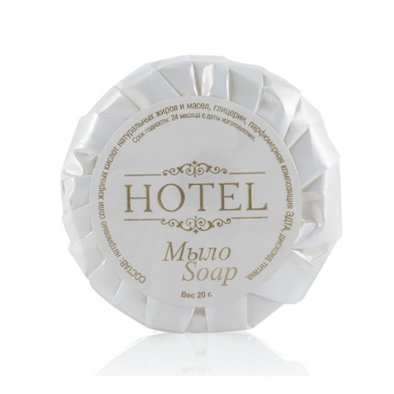 Мыло туалетное HOTEL 20г,гофре,300шт