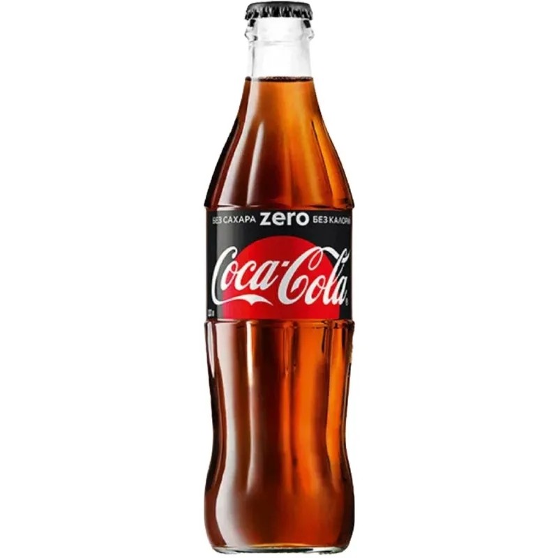 Напиток Coca-Cola Zero газ. Грузия, стекло, 0,33л